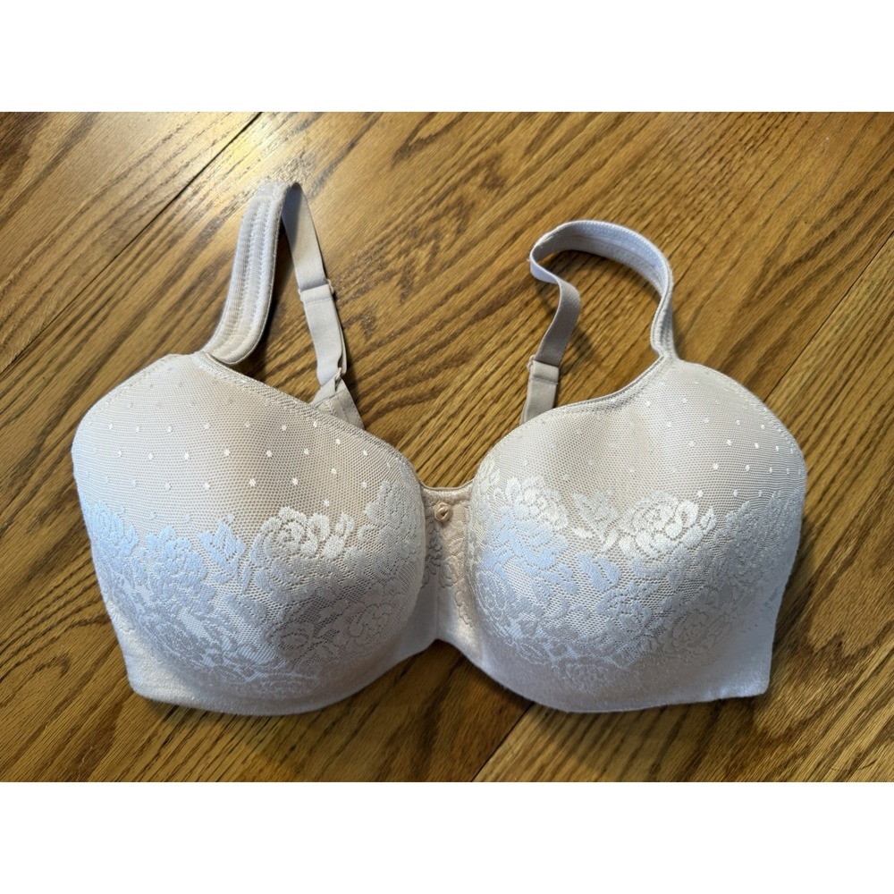 Soma 36DDD Vanishing Back Lightly Lined Full Coverage Bra Nude Beige
